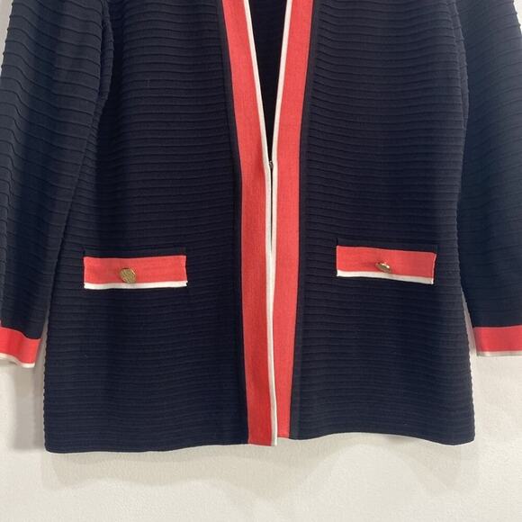 Misook Cardigan Knit Blazer Small - Picture 3 of 11